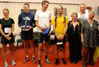 Image: The winners of the Kosciuszko Run with the organisers